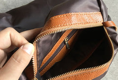 Genuine Leather Bucket Bag Shoulder Bag For Women Leather Crossbody Bag - EverHandmade