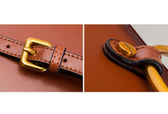 Genuine Leather crossbodybag handbag shoulder bag for women leather bag - EverHandmade