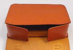 Handmade Leather Messenger Bag Purse Satchel Bag Crossbody Shoulder Bag for Girl Women Lady