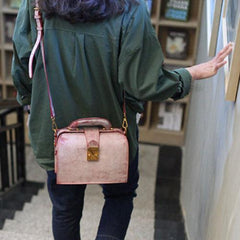 Pink Satchel Women's Satchel Handbags Structured Satchel - Annie Jewel