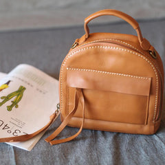 Grey Satchel Leather Women's Satchel Shoulder Bag - Annie Jewel