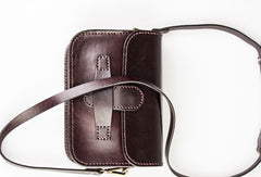Genuine Leather Handbag Messenger Bag Crossbody Bag Shoulder Bag Purse For Women - EverHandmade