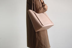 Genuine Leather Handbag Shoulder Bag Purse Large Tote for Women Leather Shopper Bag - EverHandmade