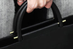 Genuine Leather handbag shoulder bag for women leather shopper bag - EverHandmade