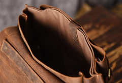 Handmade leather mens Briefcases Messenger bags Vintage Laptop Briefcases Business Briefcases - EverHandmade