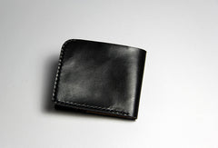 Handmade custom personalized billfold  hand painted leather bifold wallet for women/lady girl - EverHandmade