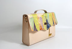 Handmade vintage custom leather large Satchel bag shoulder bag /handbag for women - EverHandmade