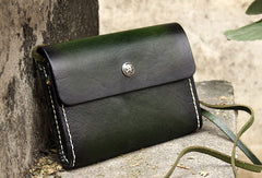 Handmade vintage leather phone cute small crossbody Shoulder Bag for girl women - EverHandmade