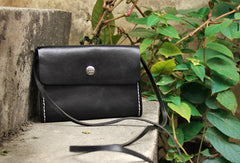 Handmade vintage leather phone cute small crossbody Shoulder Bag for girl women - EverHandmade