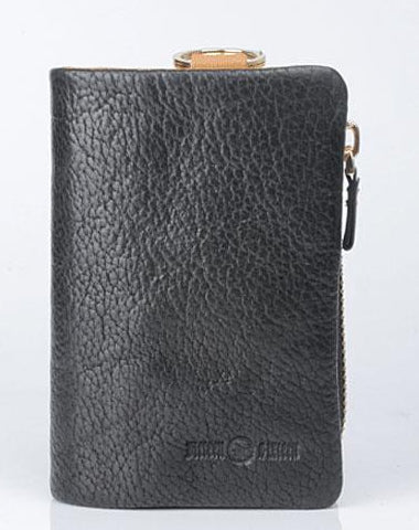 Handmade Leather Mens Chain Biker Wallet Cool Leather Wallet Wrist Wallets for Men