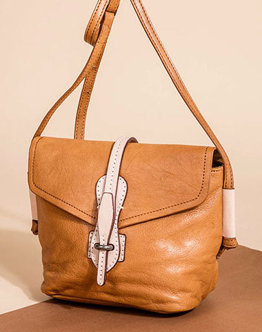 Genuine Leather Shoulder Bag Crossbody Bag Leather Purse For Women - EverHandmade