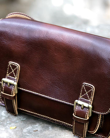 Handmade satchel purse leather crossbody bag purse shoulder bag for women