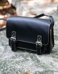 Genuine Leather Handbag Messenger Bag Crossbody Bag Shoulder Bag Purse For Women - EverHandmade