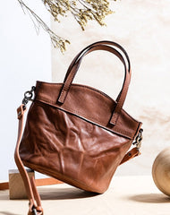 Handmade Genuine Leather Handbag Bag Crossbody Bag Shoulder Bag Purse For Women - EverHandmade