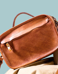 Genuine Leather Handmade Handbag Shoulder Bag Purse For Women - EverHandmade
