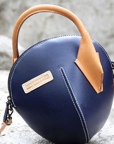 Handmade Unique Leather Small Handbags Shoulder Bag for Women