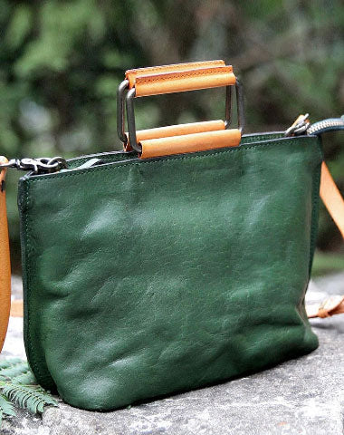 Handmade handbag tote purse leather crossbody bag purse shoulder bag for women - EverHandmade