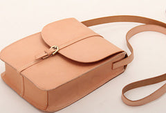 Handmade vintage leather saddle messenger crossbody Shoulder Bag for women