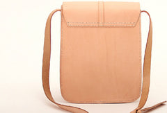 Handmade vintage leather saddle messenger crossbody Shoulder Bag for women