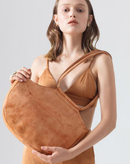 Handmade Genuine Cute Fashion Leather Handbag Bag Shoulder Bag Purse For Women - EverHandmade