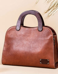 Genuine Leather Handmade Handbag Bag Shoulder Bag Purse For Women - EverHandmade