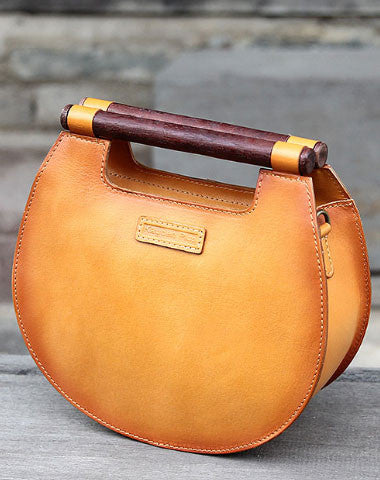 Handmade handbag purse leather crossbody bag purse shoulder bag for women - EverHandmade