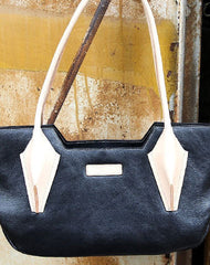 Handmade handbag purse shopper leather bag purse shoulder bag for women - EverHandmade