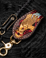 Cool Leather Braided Biker Carp Wallet Chain for Chains Wallets Biker Wallets