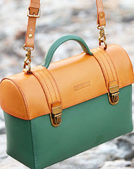 Handmade handbag satchel purse leather crossbody bag purse shoulder bag for women - EverHandmade