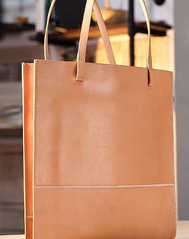 Handmade handbag purse leather shopper tote bag purse shoulder bag for women - EverHandmade