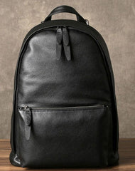 Leather Mens Backpacks Cool Large Black Travel Backpack Hiking Backpack for men