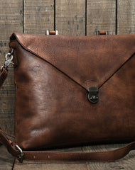Cool leather mens Briefcase laptop Briefcase work Briefcase Shoulder bag for Men