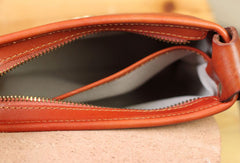 Handmade rustic leather Satchel School crossbody Shoulder Bag for women - EverHandmade