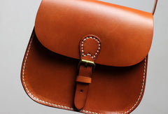 Handmade shoulder bag vintage leather Satchel School crossbody Shoulder Bag for women
