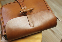 Handmade shoulder bag Genuine vintage rustic leather crossbody Shoulder Bag for women