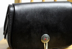Handmade shoulder bag vintage leather brown Satchel crossbody Shoulder Bag for women - EverHandmade