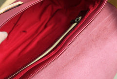 Handmade retro vintage rustic leather crossbody messenger Shoulder Bag for girl women - EverHandmade