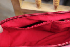 Handmade retro vintage rustic leather crossbody messenger Shoulder Bag for girl women - EverHandmade