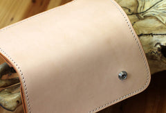 Handmade biker wallet leather vintage beige biker wallet chian Long wallet clutch purse for men - EverHandmade