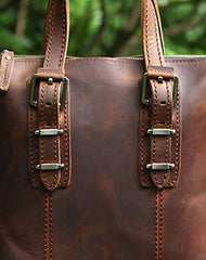 Genuine Leather Mens Cool Messenger Bag iPad Bag Chest Bag Bike Bag Cycling Briefcase Bag For Men