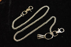 Cool Silver Punk Mens Key Chain Pants Chain Long Wallet Chain For Men