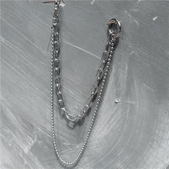 Cool Punk Mens Womens Double Long Pants Chain Wallet Chain jeans chain jean chain For Men