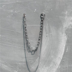 Cool Punk Mens Womens Double Long Pants Chain Wallet Chain jeans chain jean chain For Men