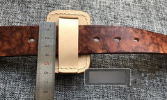 Mens Beige Leather Classic Handmade Zippo Lighter Cases Tan Zippo Lighter Holder with Belt Clip