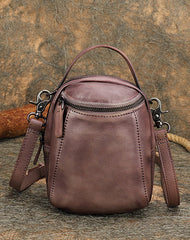 Best MIX Leather Womens Phone Shoulder Bag Small Handmade Handbag Purse for Ladies