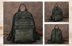 Best Vintage Leather Rucksack Womens Vintage School Backpacks Leather Backpack Purse