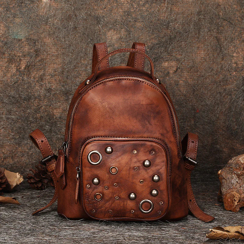 Small hot sale vintage backpack