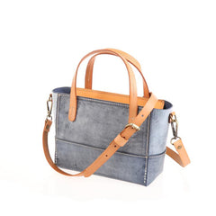 Leather Zip Women's Satchel Handbags Purse - Annie Jewel