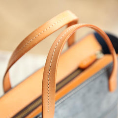 Leather Zip Women's Satchel Handbags Purse - Annie Jewel