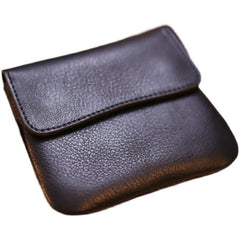 Brown Cute Women Leather Card Wallet Mini Coin Wallets Slim Brown Card Holder Wallets For Women
